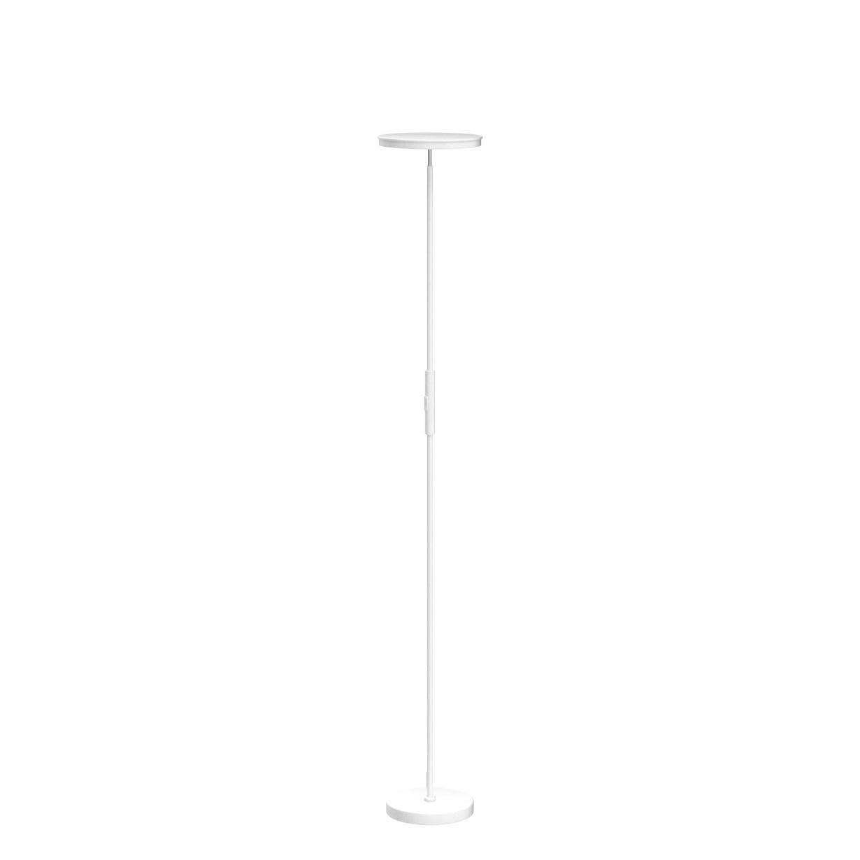 Floor Lamp,30W/2400LM Sky LED Modern Torchiere 3 Color Temperatures Super Bright -Tall Standing Pole Light with Remote & Touch Control for Living Room,Bed Room,Office (Pearl White)