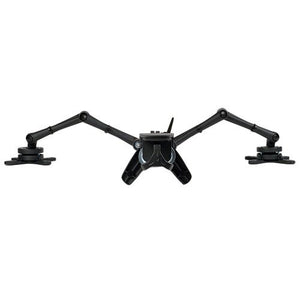 Dual LCD Display Desk Mount Swivel Tilt for 13 to 27-Inches Flat Screen TV (DDR1327SDFC)