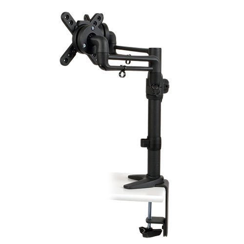 Dual LCD Display Desk Mount Swivel Tilt for 13 to 27-Inches Flat Screen TV (DDR1327SDFC)
