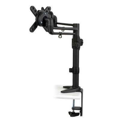 Dual LCD Display Desk Mount Swivel Tilt for 13 to 27-Inches Flat Screen TV (DDR1327SDFC)
