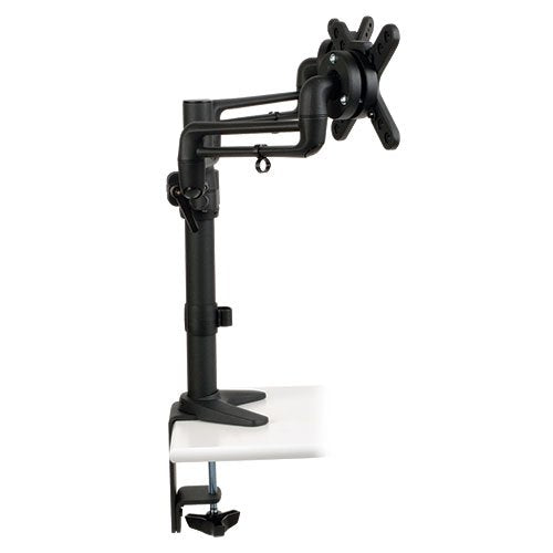 Dual LCD Display Desk Mount Swivel Tilt for 13 to 27-Inches Flat Screen TV (DDR1327SDFC)