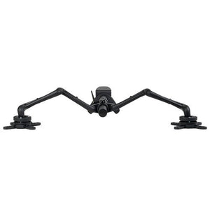 Dual LCD Display Desk Mount Swivel Tilt for 13 to 27-Inches Flat Screen TV (DDR1327SDFC)