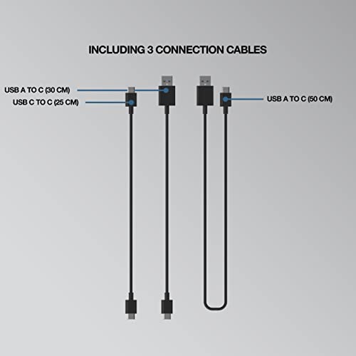 Advanced Laptop Stand with USB-C PD Hub (AMS, black (AMS-STAND-HUB)