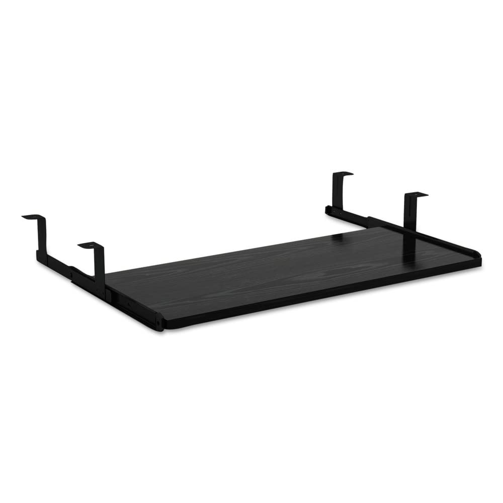 Valencia Series Underdesk Keyboard/Mouse Shelf, 28w x 12d, Black