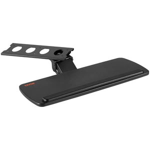 Under-Desk Keyboard Tray, Adjustable for Height and Tilt, Slide-Out Design, Spacious 25x9.8 Inch Surface, Ideal for Home and Office Use