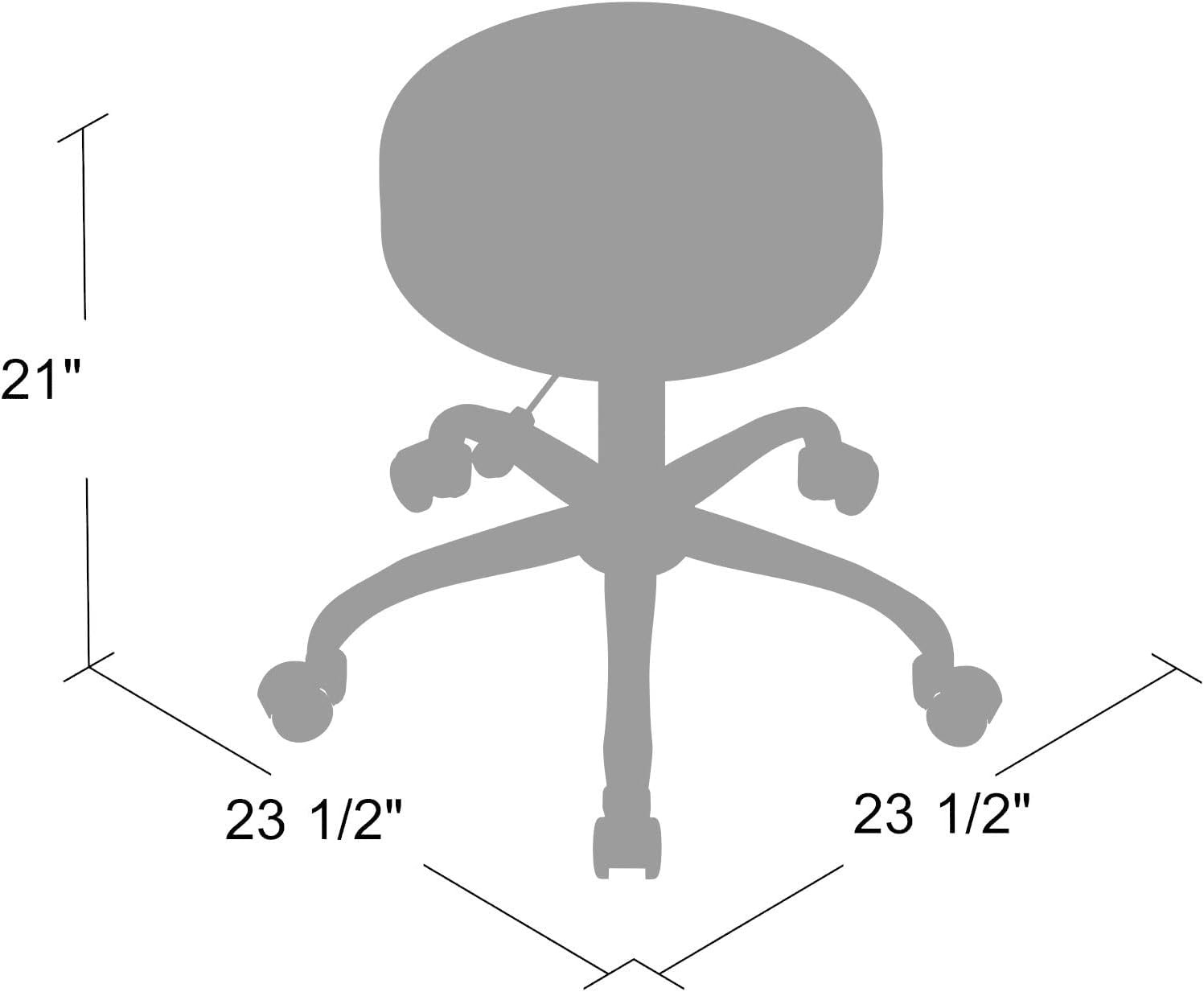 Be Well Medical Spa Stool in Beige, 250 (B240-BG)