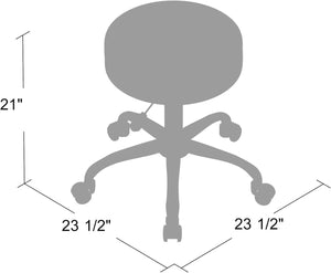 Be Well Medical Spa Stool in Beige, 250 (B240-BG)