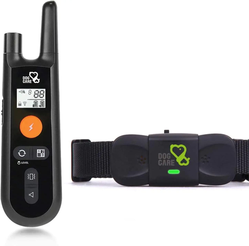 Dog Training Collar with Remote - Shock Collar for All Dogs with 1800FT Remote, Rechargeable Bark Control with Beep/Vibration/Shock Modes, Security Lock, Rainproof