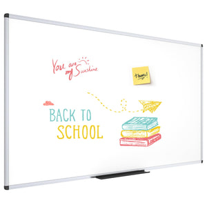 Dry Erase Board/Whiteboard, 72 x 48 Inches, Wall Mounted Board for School Office and Home 6' x 4'