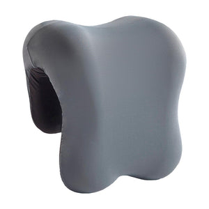 Office Chair Headrest, Memory Foam Neck Support Pillow for Napping, Headrest Pillow Back Support for Adults & Students, Universal Fit for Wheelchair/Office Chair (Grey)