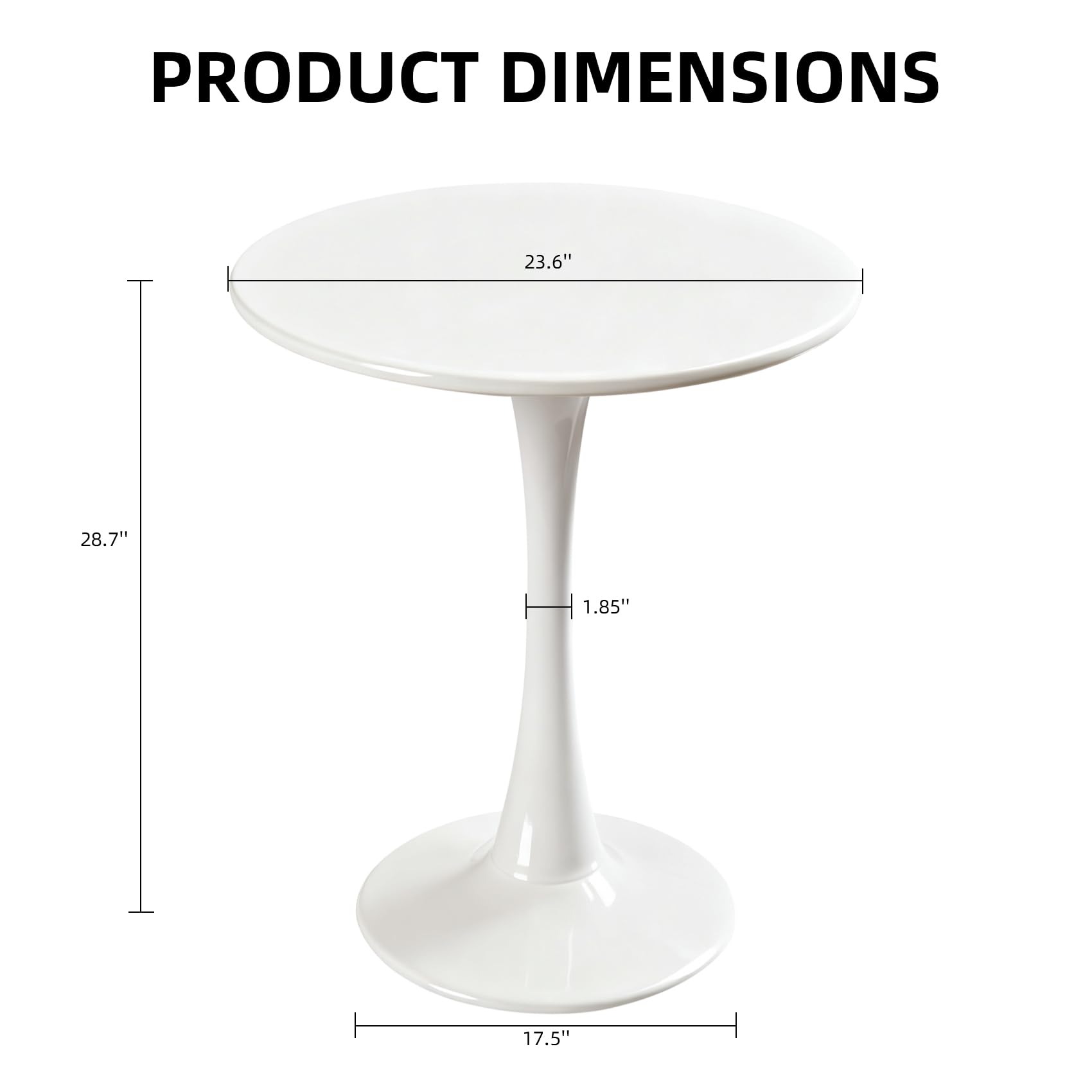 Round Dining Table, 24