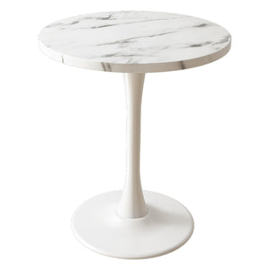 White Marble Round Dining Table 24