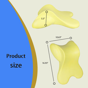 Neck Pillow for Driving Gaming Chair Headrest Pillow Office Chair Neck Pillow Ergonomic Design Double Straps Design Suitable for Different Heights