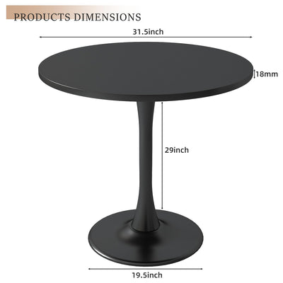 Round Dining Table 31.5
