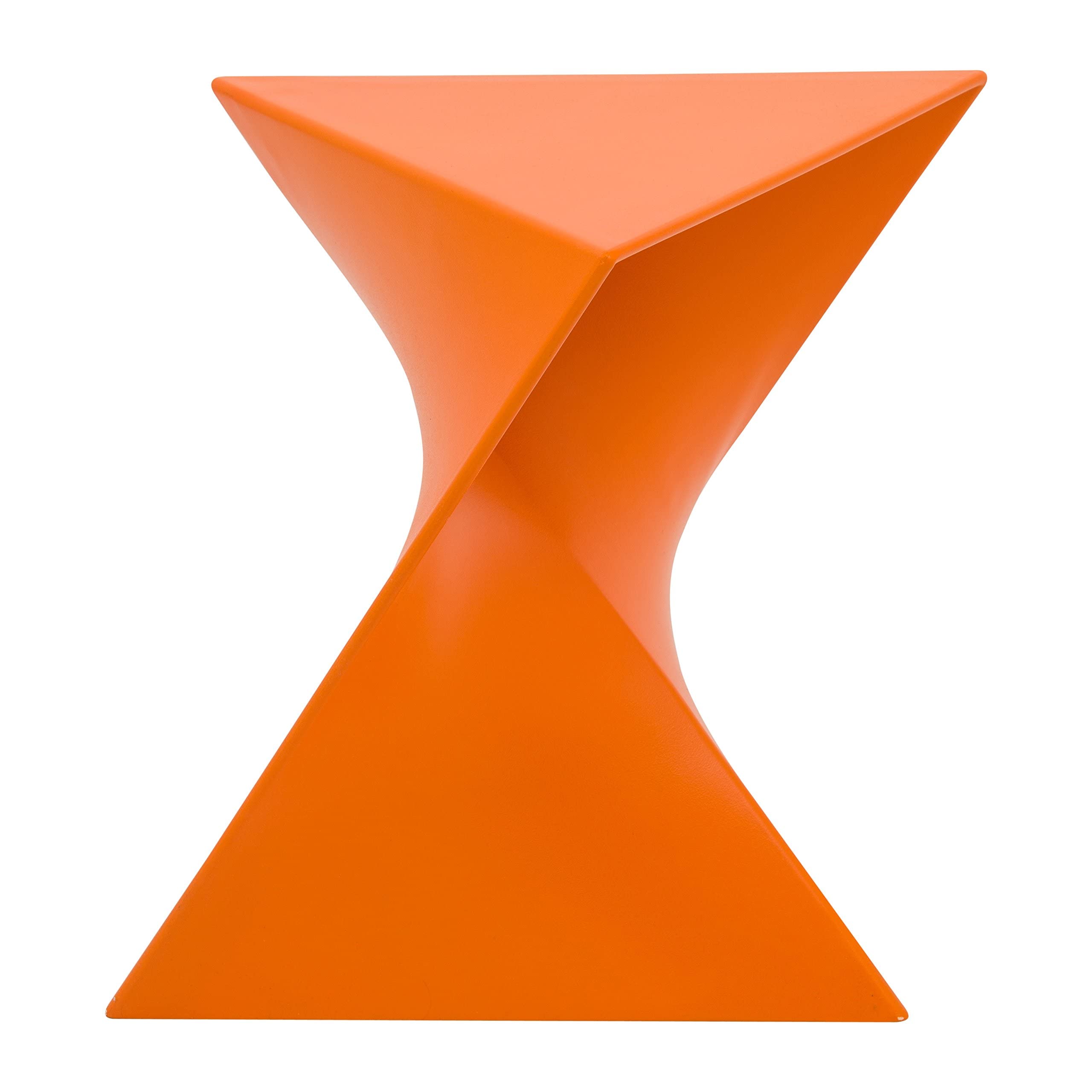 Modern Vanity Side Table, Orange