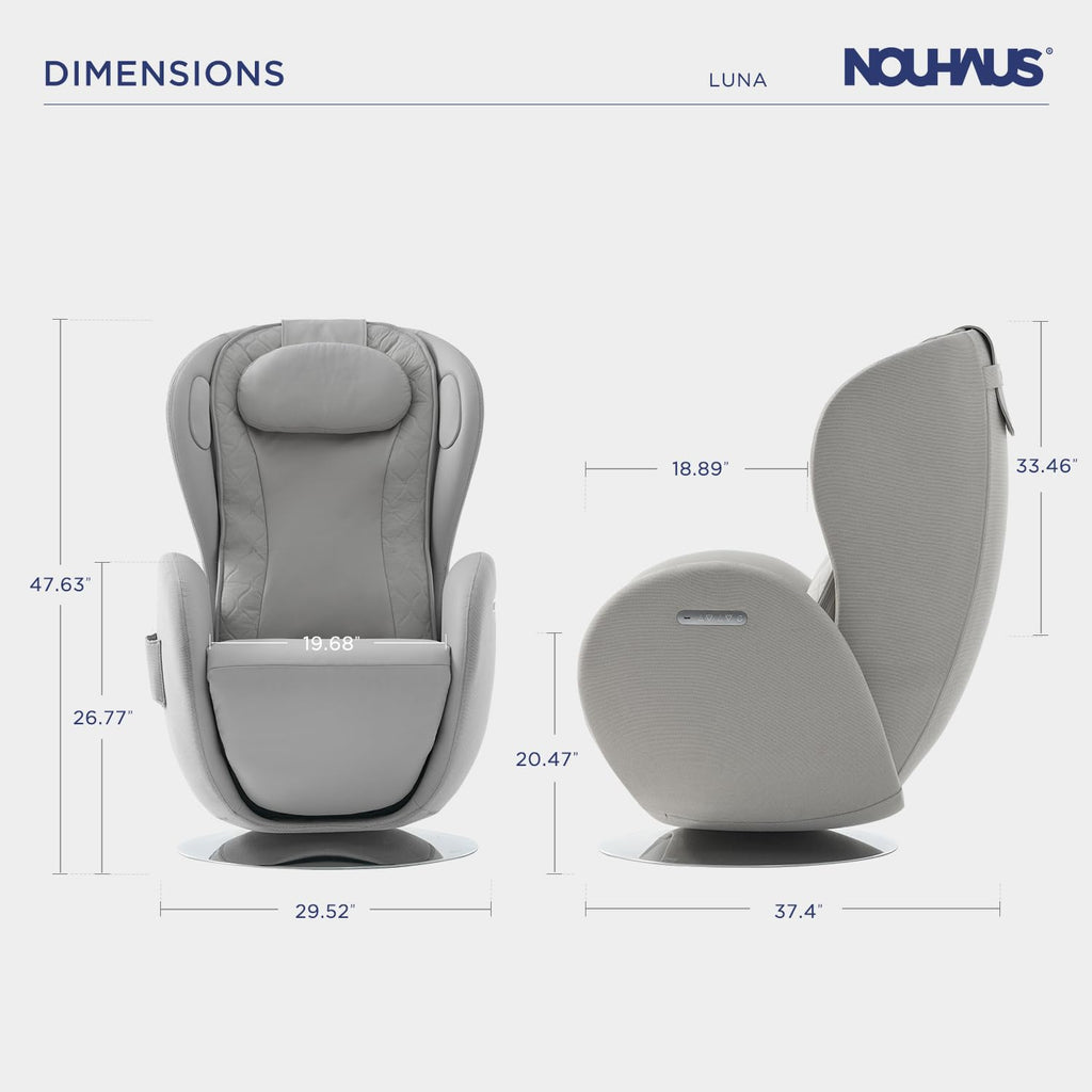 Heated Massage Chair, Full Body Massaging Zero-Gravity Leisure Recliner with Low-Noise 3D Massage and Dual Sound Systems Modern Massage Chairs (Elder White)