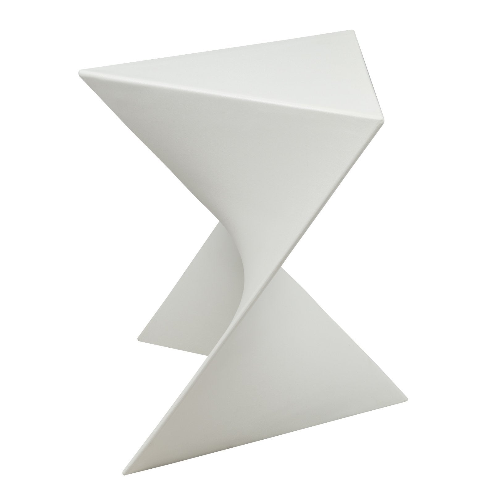 Modern Vanity Side Table, White