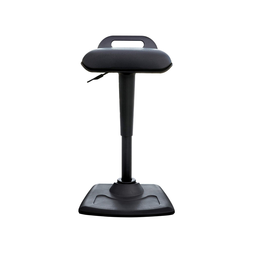 Active Seat - Adjustable Ergonomic Standing Desk Chair for Adults - Portable Home Office Furniture, Comfortable Wobble Stool with Dynamic Range of Motion - Fully Assembled