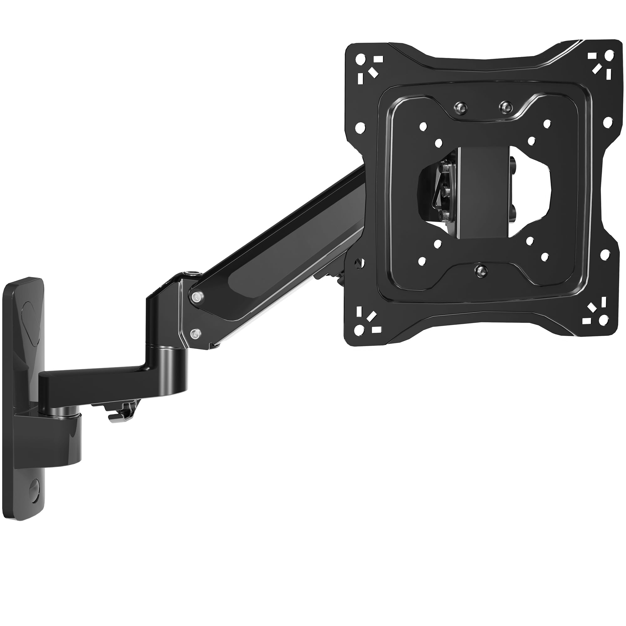 Premium Aluminum Single TV Wall Mount for 23 to 43 inch Screens, Adjustable Arm, Fits up to VESA 200x200, MOUNT-G200B