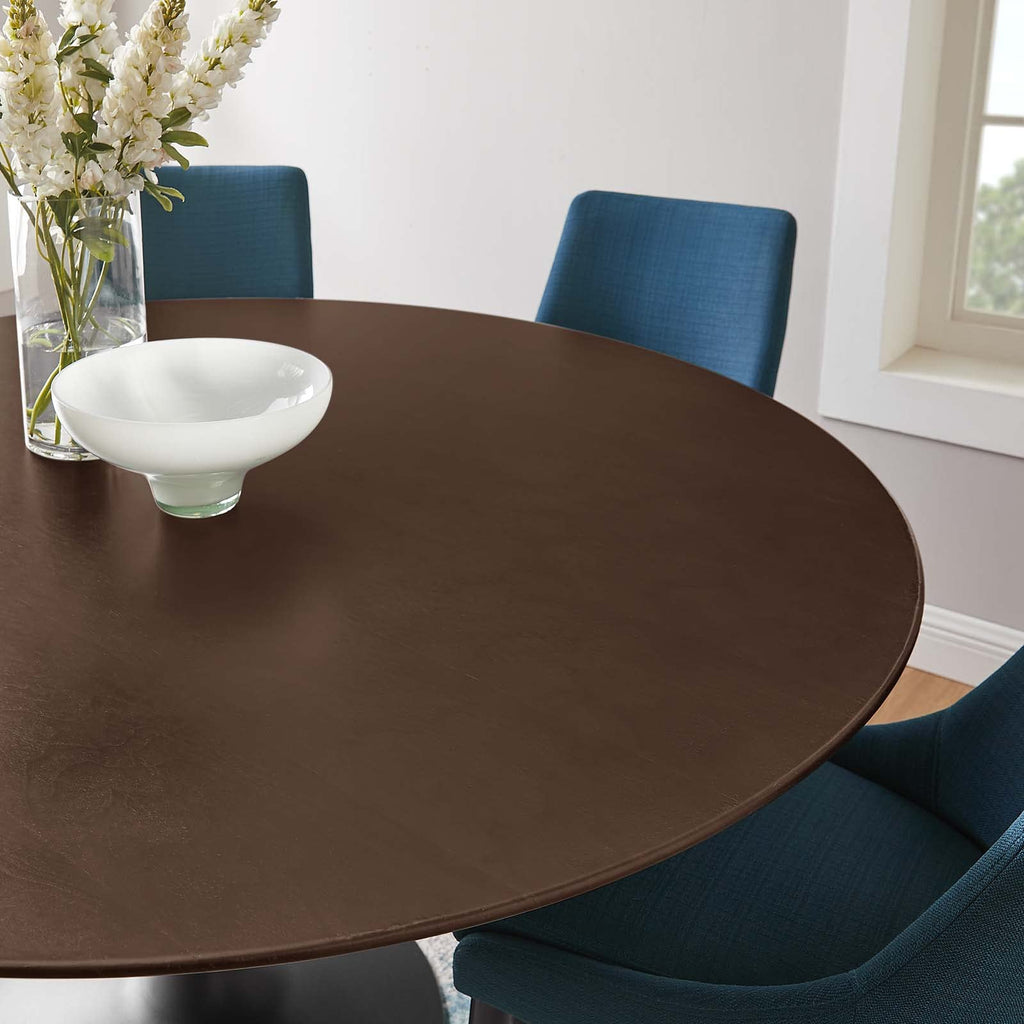 Dining Table, 60", Black Cherry Walnut