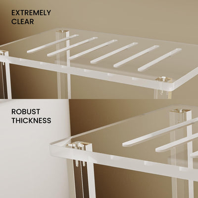 Acrylic Shower Bench for Inside Shower 13.98