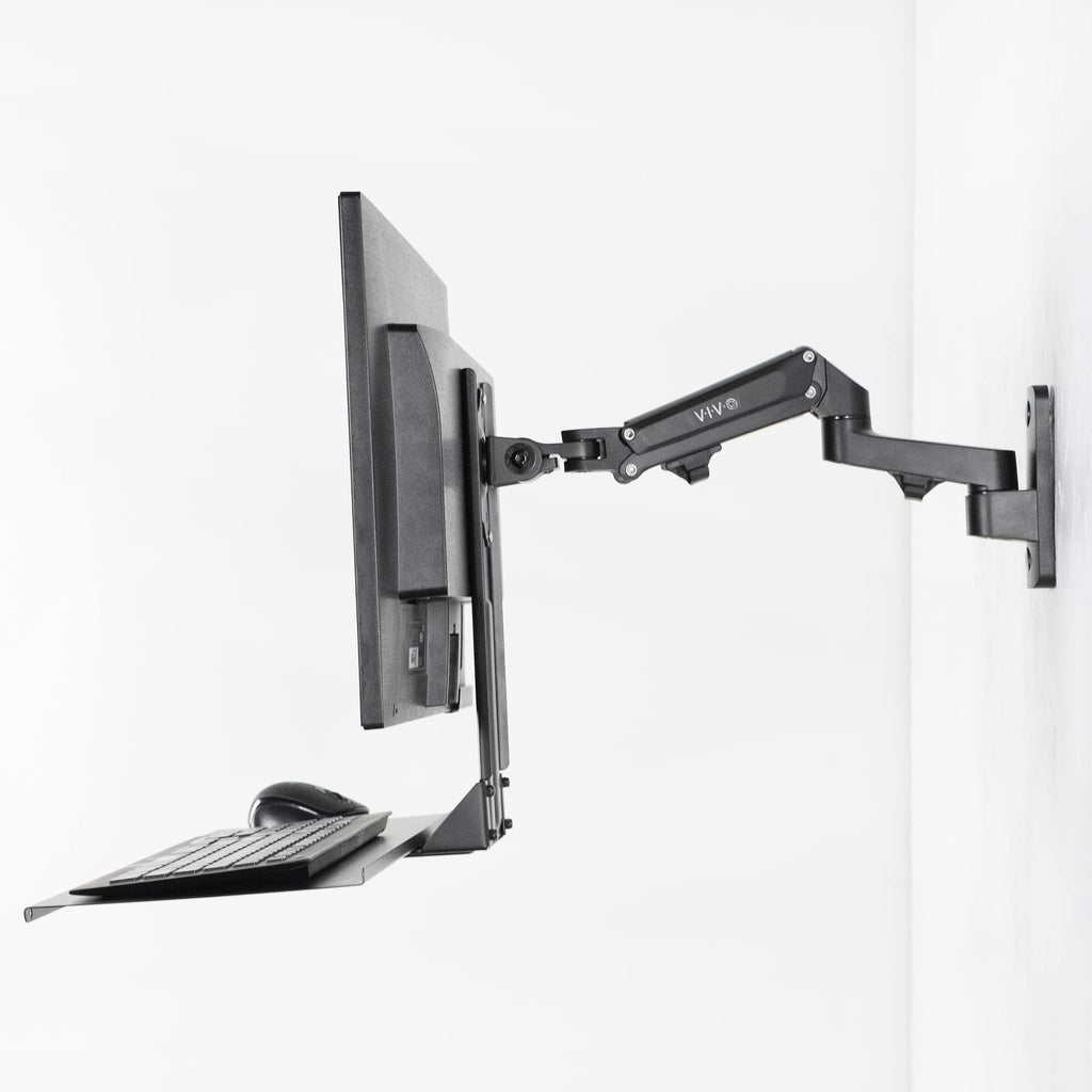 Computer Keyboard and Mouse Platform Tray VESA Mount Attachment 25.5 x 8 inch Surface (MOUNT-KB03)