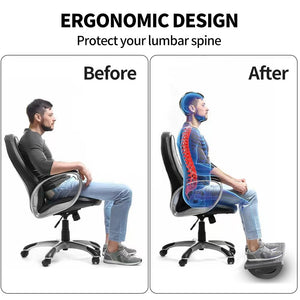 Foot Rest for Under Desk at Work - Ergonomic Foot Stools for Under Office Desk - Rocking Footrest with Roller Massager - Leg Rest for Chair, Computer Gaming -13