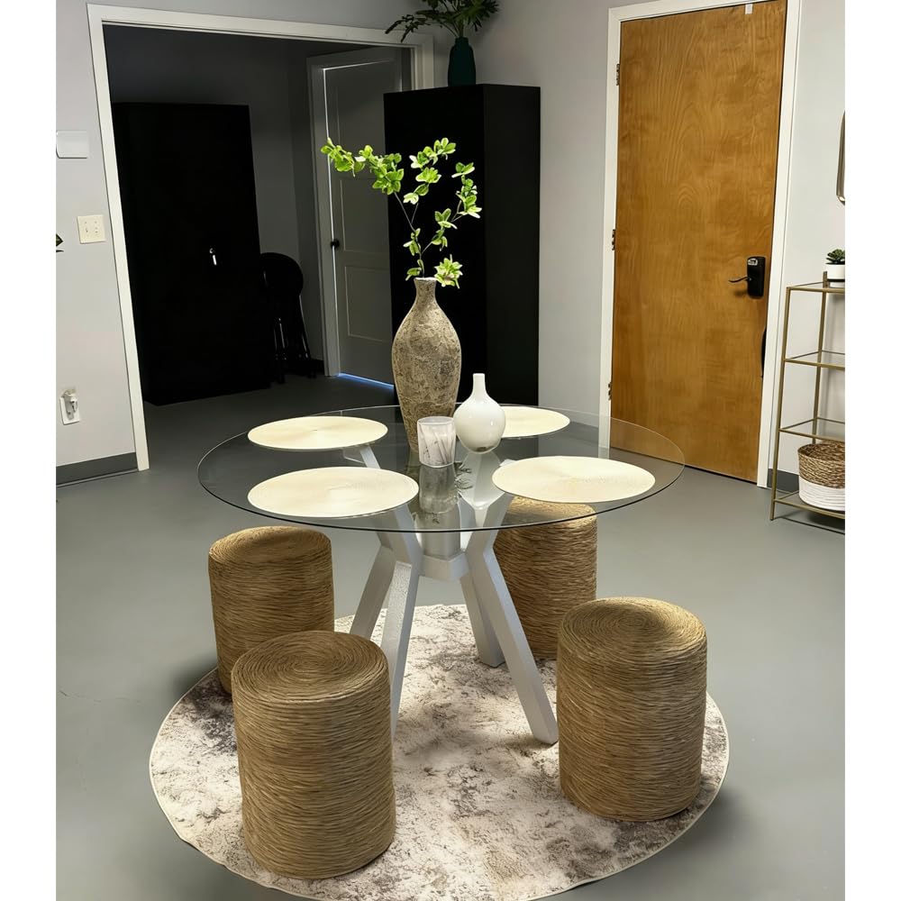 Metal Table Base，Modern Coffee Table Legs 28 Inch, Dining Furniture Legs for Glass, Marble, and Wood Table Tops, Heavy Duty Desk Legs for Home,Kitchen,Office (Silver)