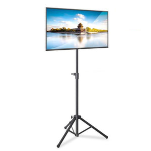 Premium LCD Flat Panel TV Tripod Stand, Portable & Foldable TV Mount for LCD/LED Flat Screen TVs up to 32