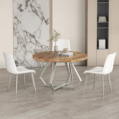 28 Inch Dinning Table Legs,Metal Diamond Shape Coffee Table Base with Suction Cups, Heavy Duty Desk Base for Marble,Glass,Wood Top,DIY Furniture Legs for Home,Kitchen (Silver)