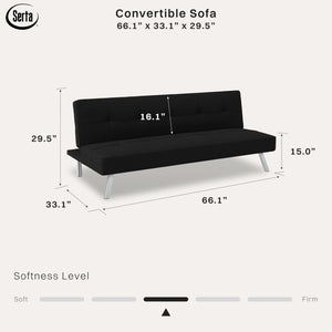 Futon Sofa Bed 66.1