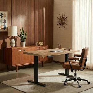 Electric Standing Desk, 48 Inch Adjustable Height Sit Stand Up Desk with 1.18