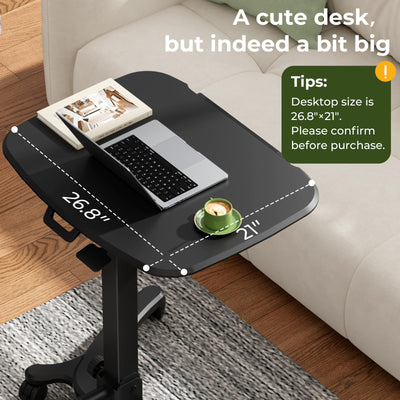 Foldable Mobile Standing Desk, 27
