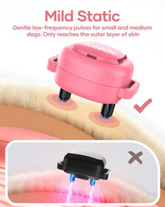 Dog Training Collar - 4200FT Remote Dog Collar with 3 Training Modes for Small Dogs with Pet ID Tag & Security Lock, IPX8-Waterproof Rechargeable E-Collar for Mini Small Medium Dogs (Pro Pink)