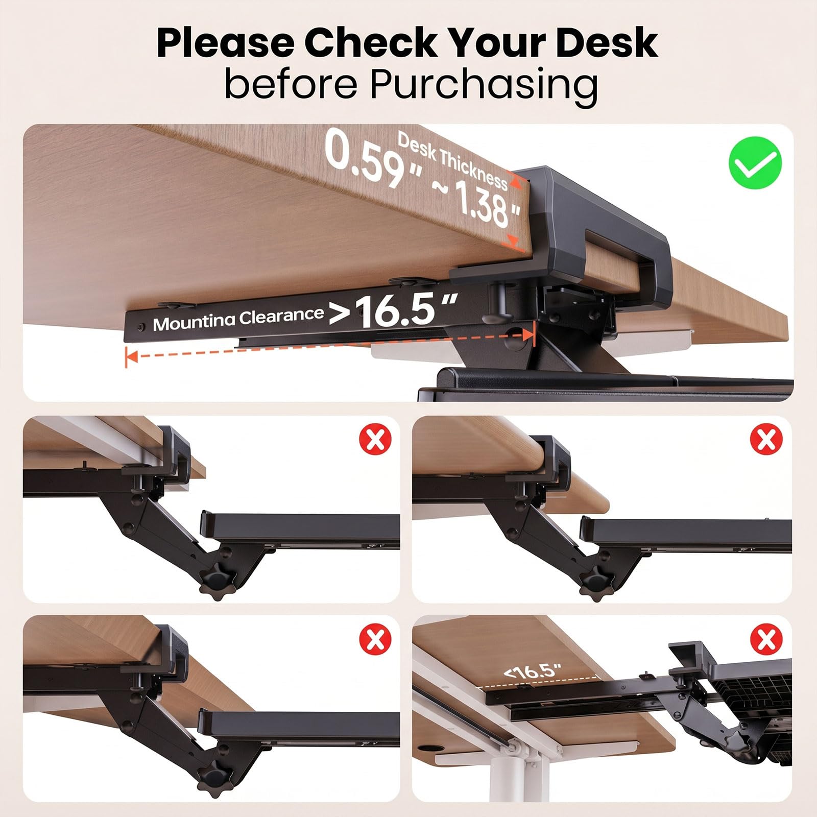 Upgraded Ergonomic Keyboard Tray Under Desk, Adjustable Sliding Keyboard Platform Holder, Keyboard Stand with Wrist Rest & Storage Drawer for Home, Office and Gaming, 24.4"x10"
