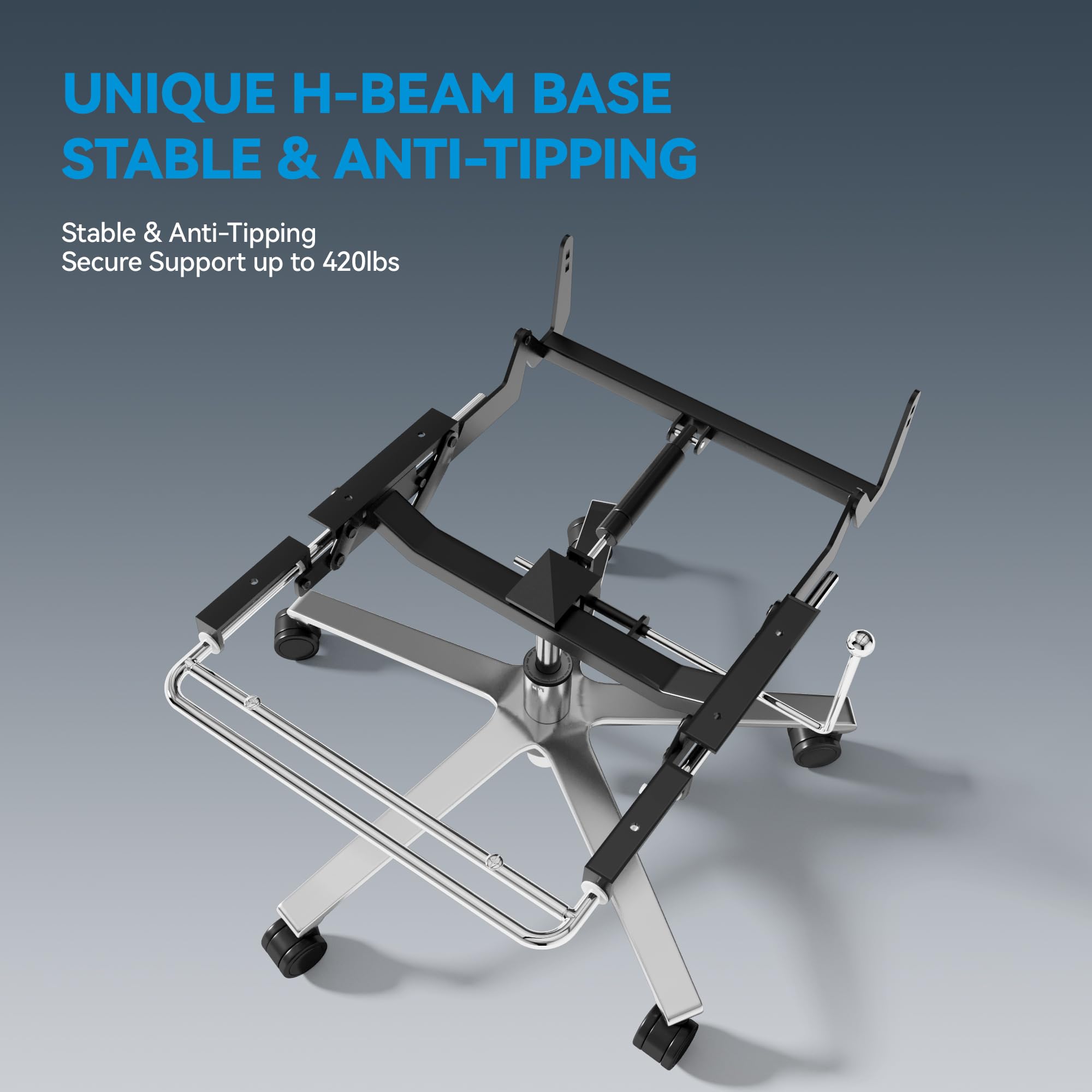 160° Reclining Office Chair with Footrest, 10