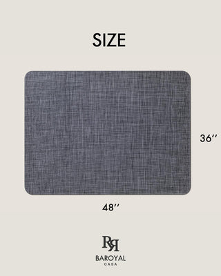 Office Chair Mat for Hardwood Floor Under Desk Computer Rolling Chair Mat for Wood/Tile Floor Non-Slip Heavy Duty Desk Rug PVC Plastic Hard Floor Protector 36