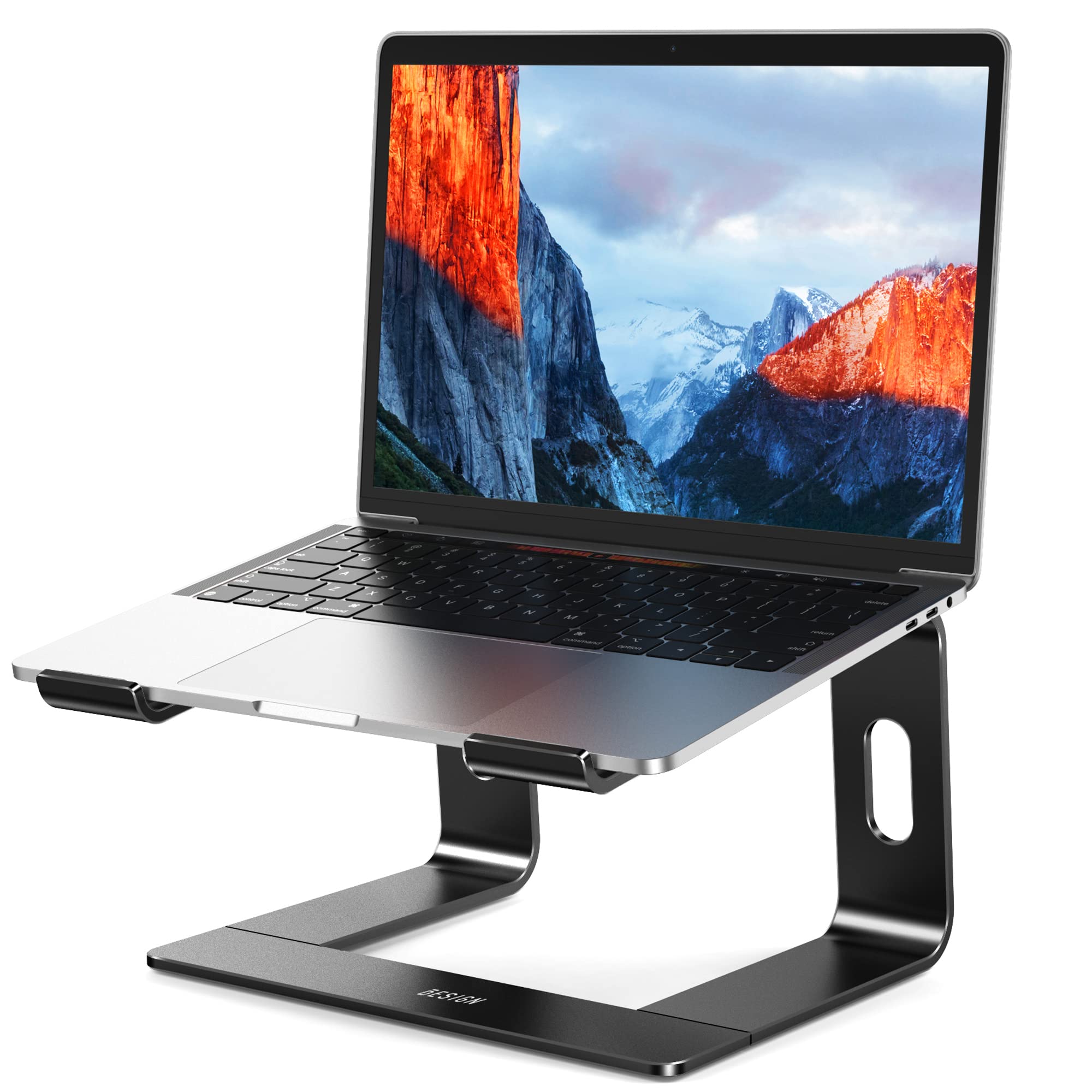 Aluminum Laptop Stand, Ergonomic Detachable Computer Stand, Notebook Riser, Laptop Mount Compatible with Air, Pro, Dell, HP, Lenovo More 10-15.6