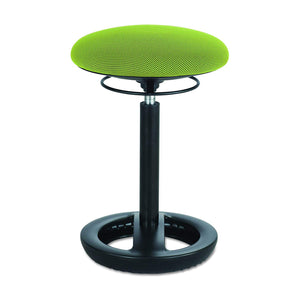 Twixt Active Movement Seating Chair, Ergonomic Support, Adjustable Height, Green Mesh