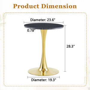 Round Dining Table, 23.6