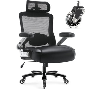 Big and Tall Office Chair 600lbs, Heavy Duty Executive Computer Desk Chair