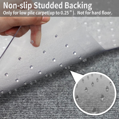 Office Chair Mat for Carpet Floors, 47