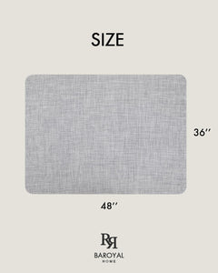 Office Chair Mat for Hardwood Floor Under Desk Computer Rolling Chair Mat for Wood/Tile Floor Non-Slip Heavy Duty Desk Rug PVC Plastic Hard Floor Protector 36