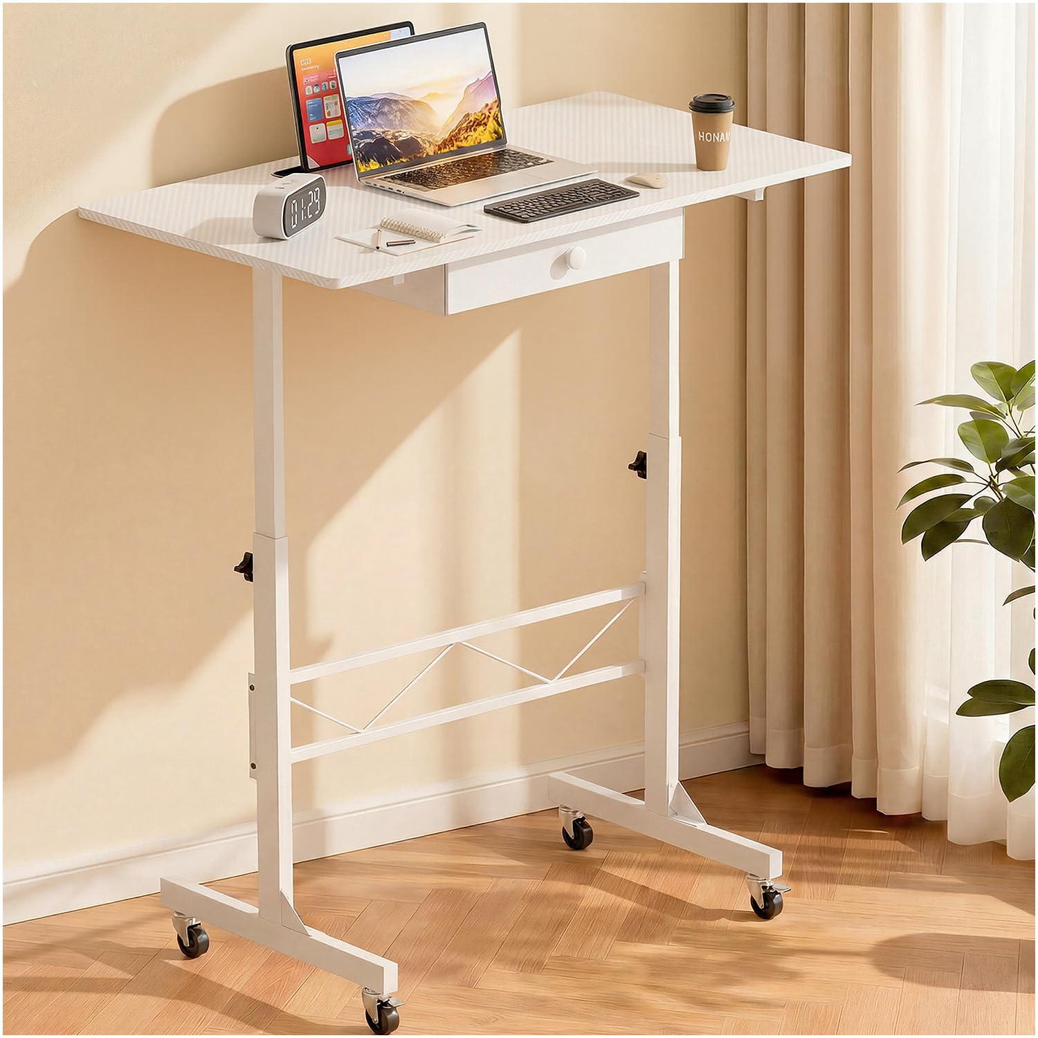 Portable Standing Desk Adjustable Height 30.7