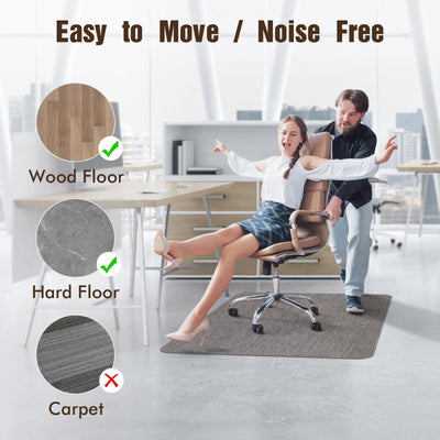 Office Chair Mat for Hardwood Floor, 36