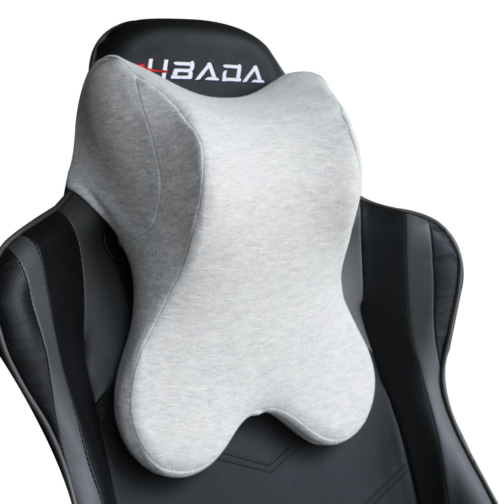 Neck Pillow for Driving Gaming Chair Headrest Pillow Office Chair Neck Pillow Ergonomic Design Double Straps Design Suitable for Different Heights