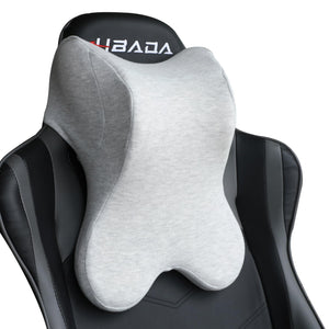 Neck Pillow for Driving Gaming Chair Headrest Pillow Office Chair Neck Pillow Ergonomic Design Double Straps Design Suitable for Different Heights