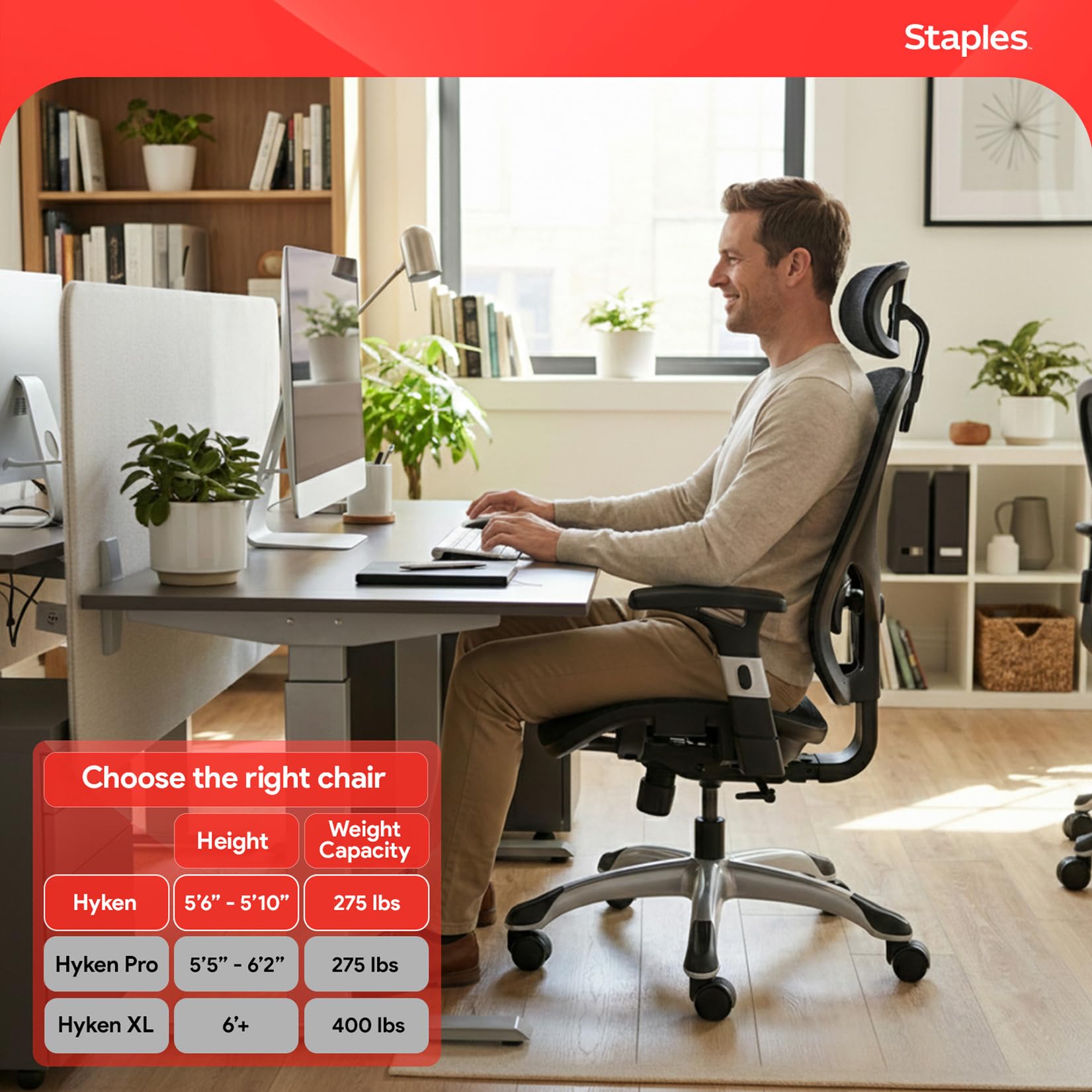 Ergonomic Task Chair, Mesh, Ergonomic, Lumbar Support, Swivel, Black