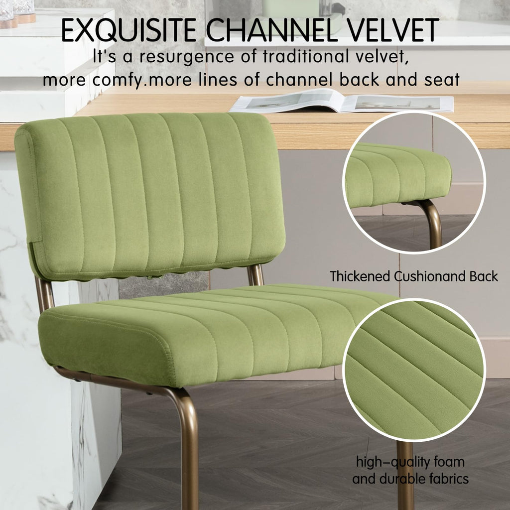 Bar Stools Set of 2,Counter Height Bar Chairs,24 inch Tall Bar Stool with Back,Barstools Bar Height Set of 2,Kitchen Counter Stools Modern Velvet Barstools for Island Dining Party