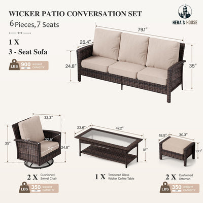 Patio Furniture Set with 35